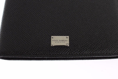 Black Leather Mini Tablet Cover Bag