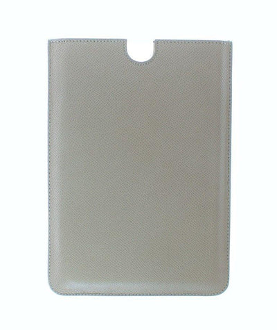 Gray Leather iPAD Tablet eBook Cover Bag