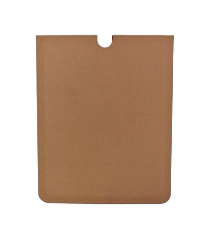 Beige Leather iPAD Tablet eBook Cover