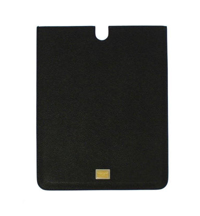 Black Leather iPAD Tablet eBook Cover