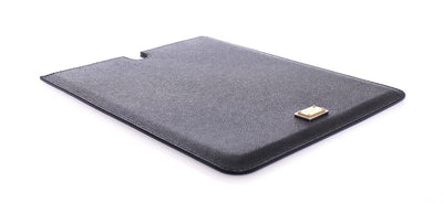 Black Leather iPAD Tablet eBook Cover