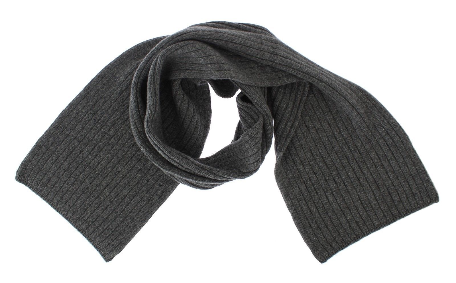 Gray Cashmere Mens Scarf