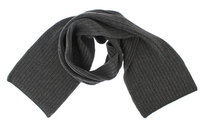 Gray Cashmere Mens Scarf