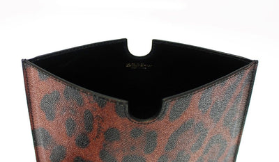 Leopard Leather iPAD Tablet eBook Cover Bag