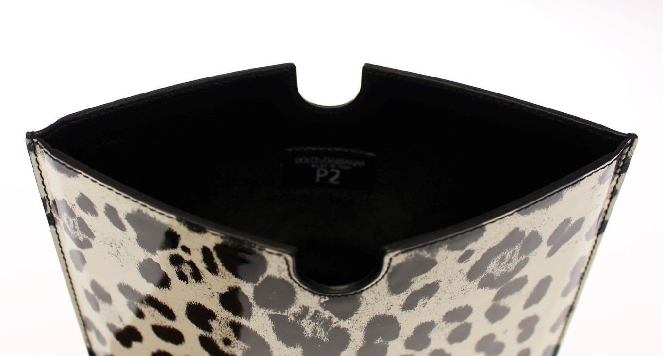 Leopard Leather iPAD Tablet eBook Cover Bag