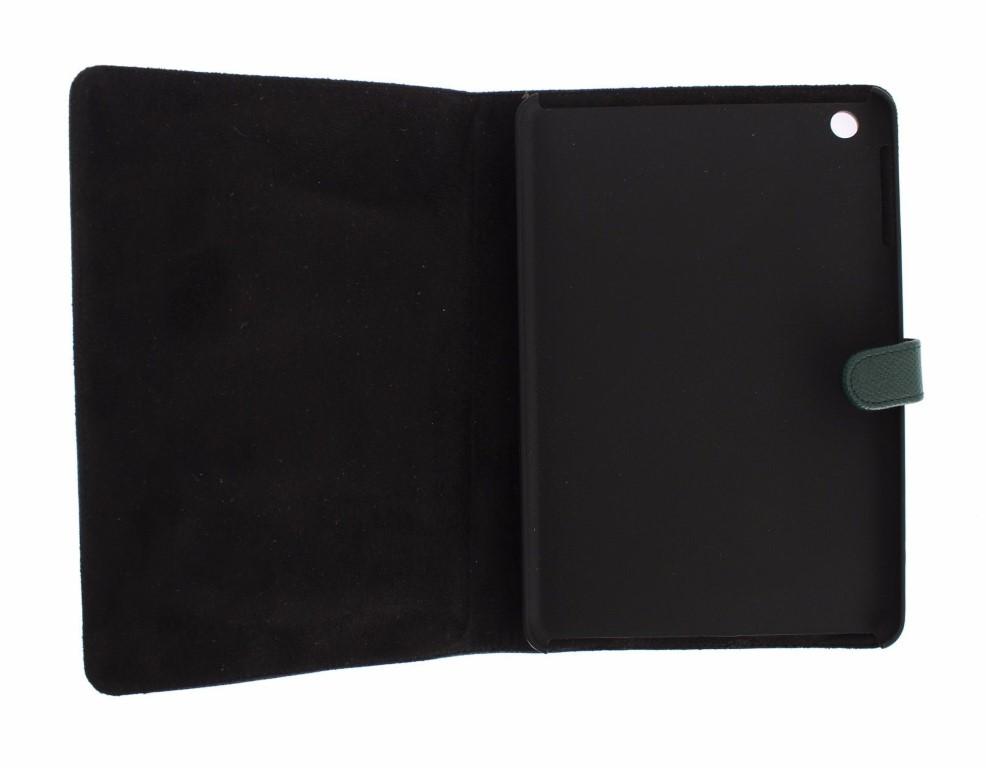Green Leather Mini Tablet Cover Bag