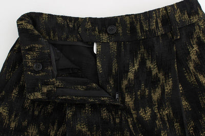 Black wide legs dress pants