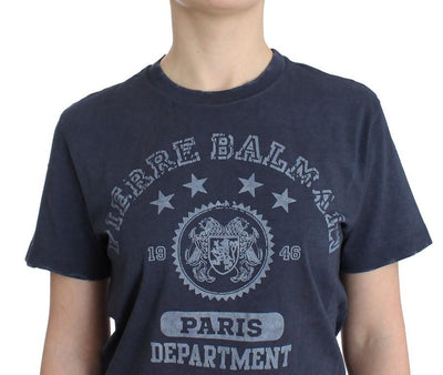Blue branded t-shirt