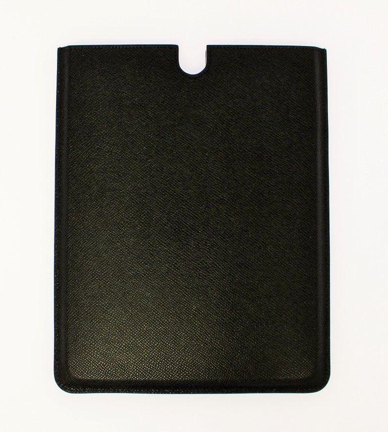 Black Leather iPAD Tablet eBook Cover
