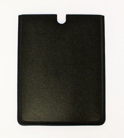 Black Leather iPAD Tablet eBook Cover