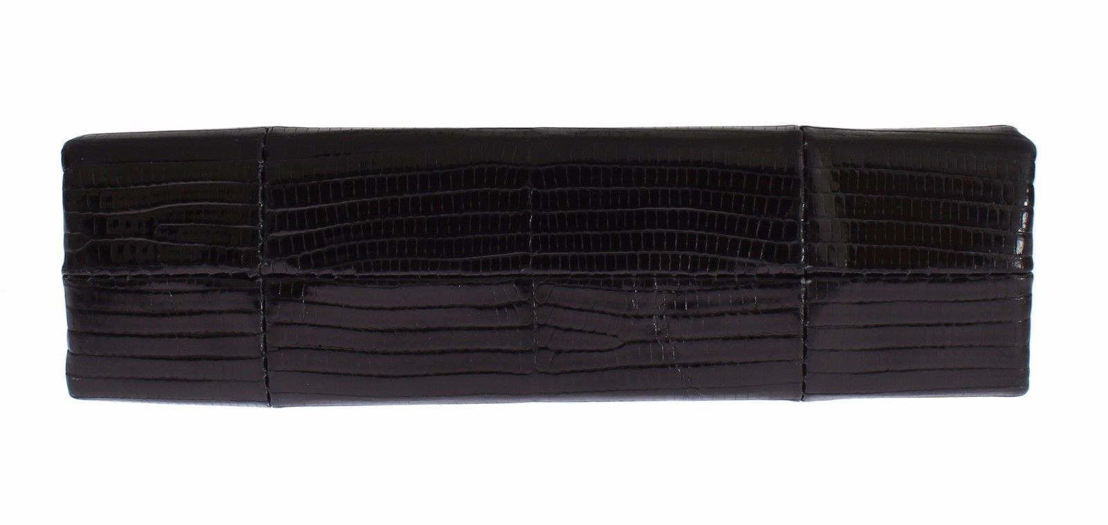 Bag Black Varano Lizard Shoulder Evening Party Clutch