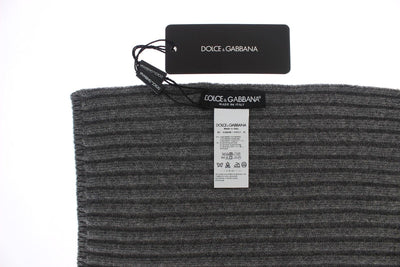 Gray Cashmere Mens Scarf