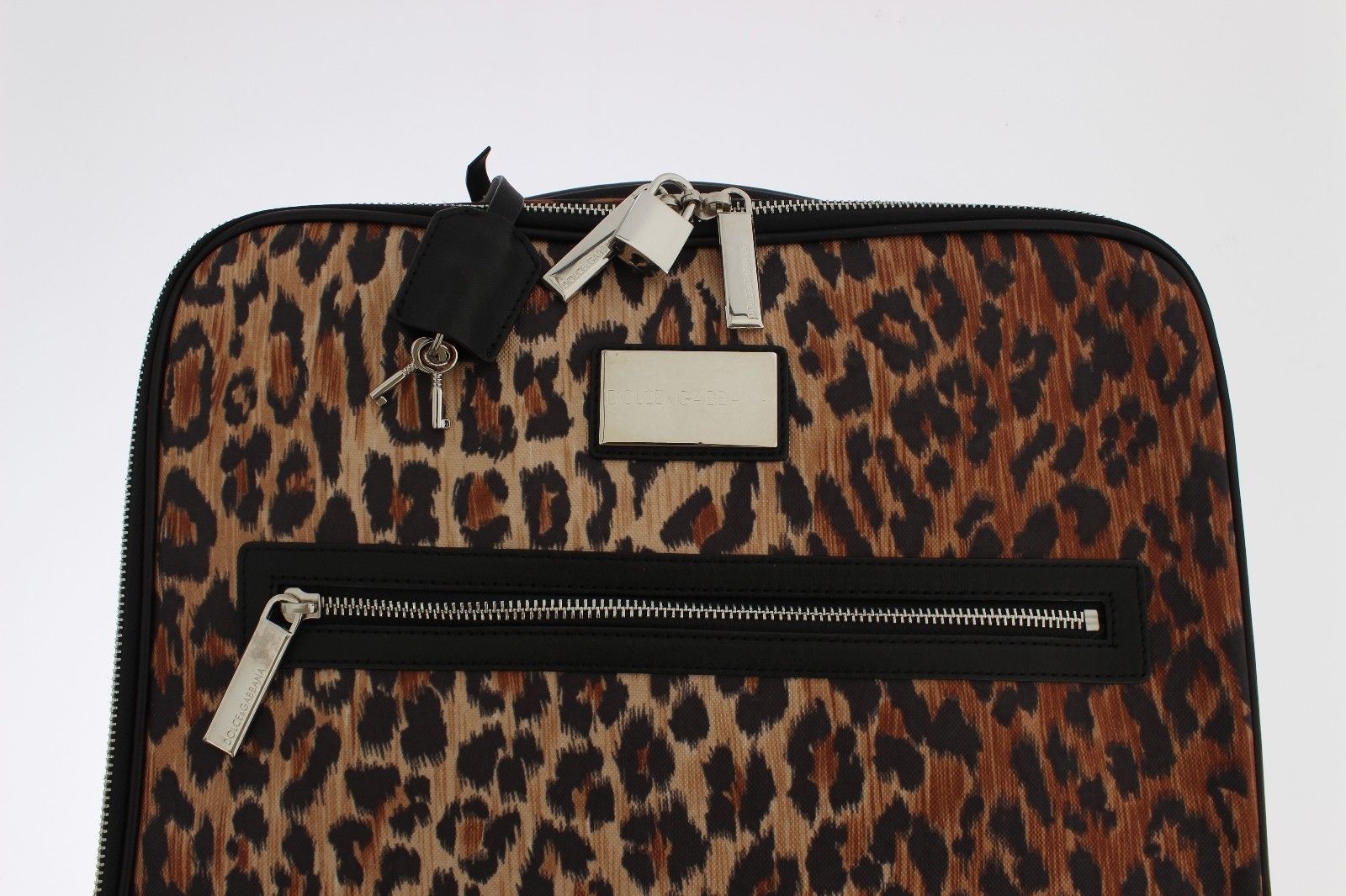 Luggage Bag Leopard Travel Cabin Suitcase Trolley