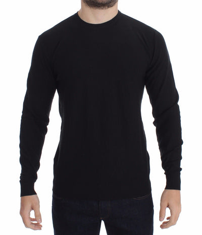 Black Crew-neck Sweater