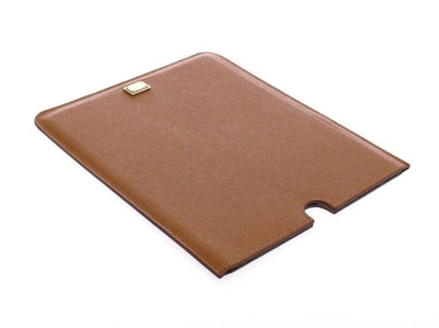 Brown Leather iPAD Tablet eBook Cover Bag