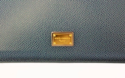 Blue Leather iPAD Tablet eBook Cover Bag