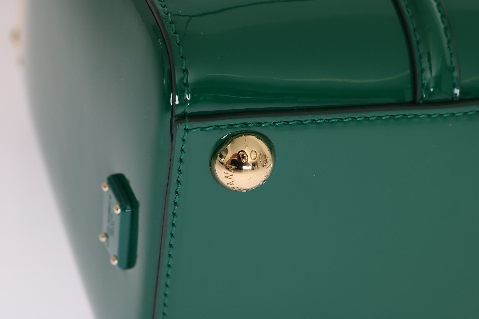 Purse GILDA Green Patent Leather Shoulder Handbag