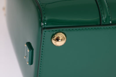 Purse GILDA Green Patent Leather Shoulder Handbag