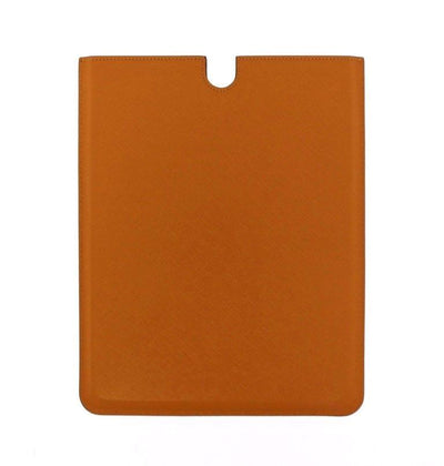 Orange Leather iPAD Tablet eBook Cover
