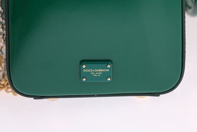 Purse GILDA Green Patent Leather Shoulder Handbag