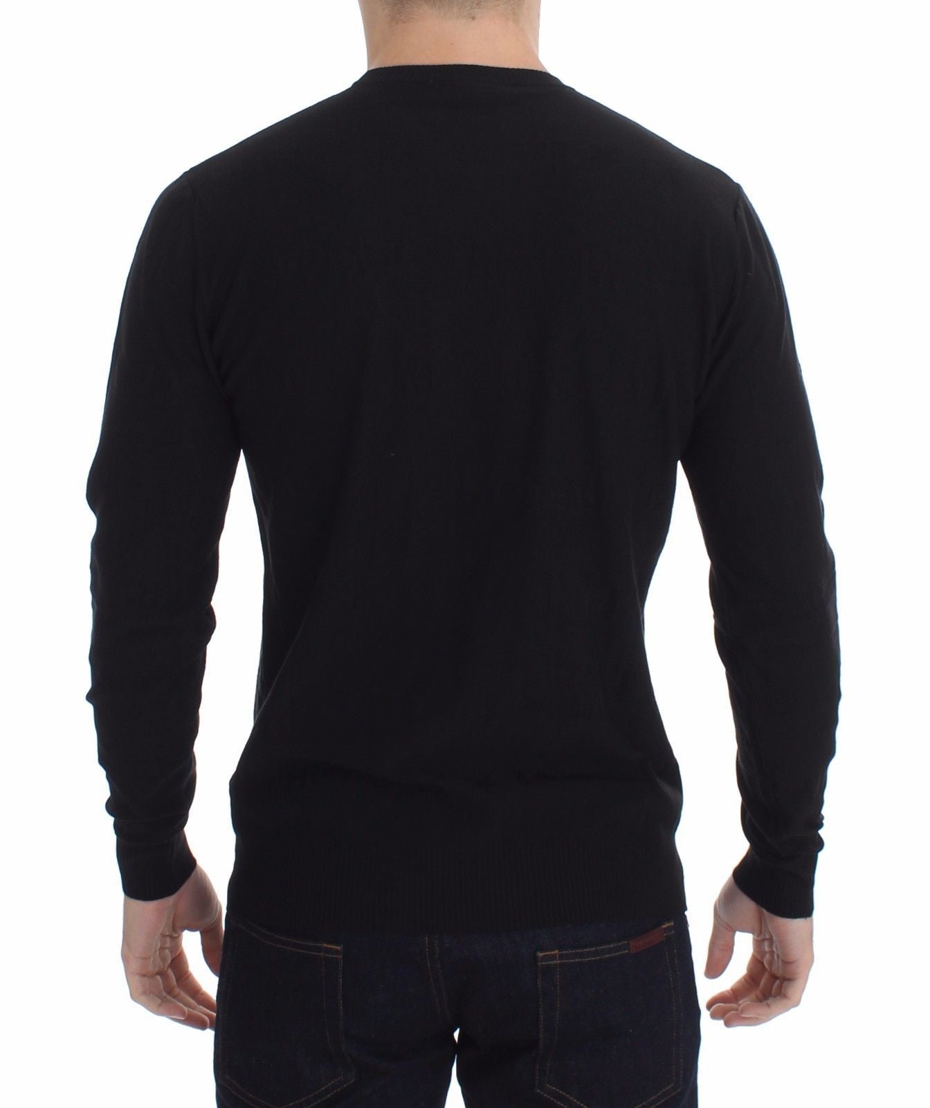 Black Crew-neck Sweater