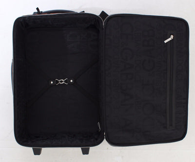 Luggage Bag Leopard Travel Cabin Suitcase Trolley