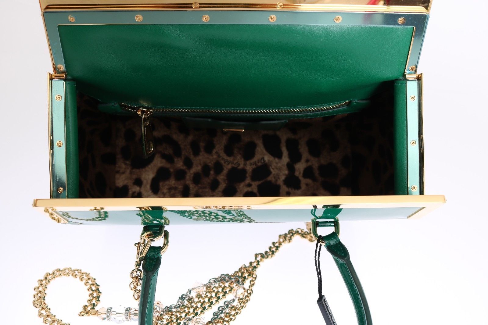 Purse GILDA Green Patent Leather Shoulder Handbag