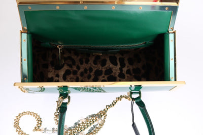 Purse GILDA Green Patent Leather Shoulder Handbag
