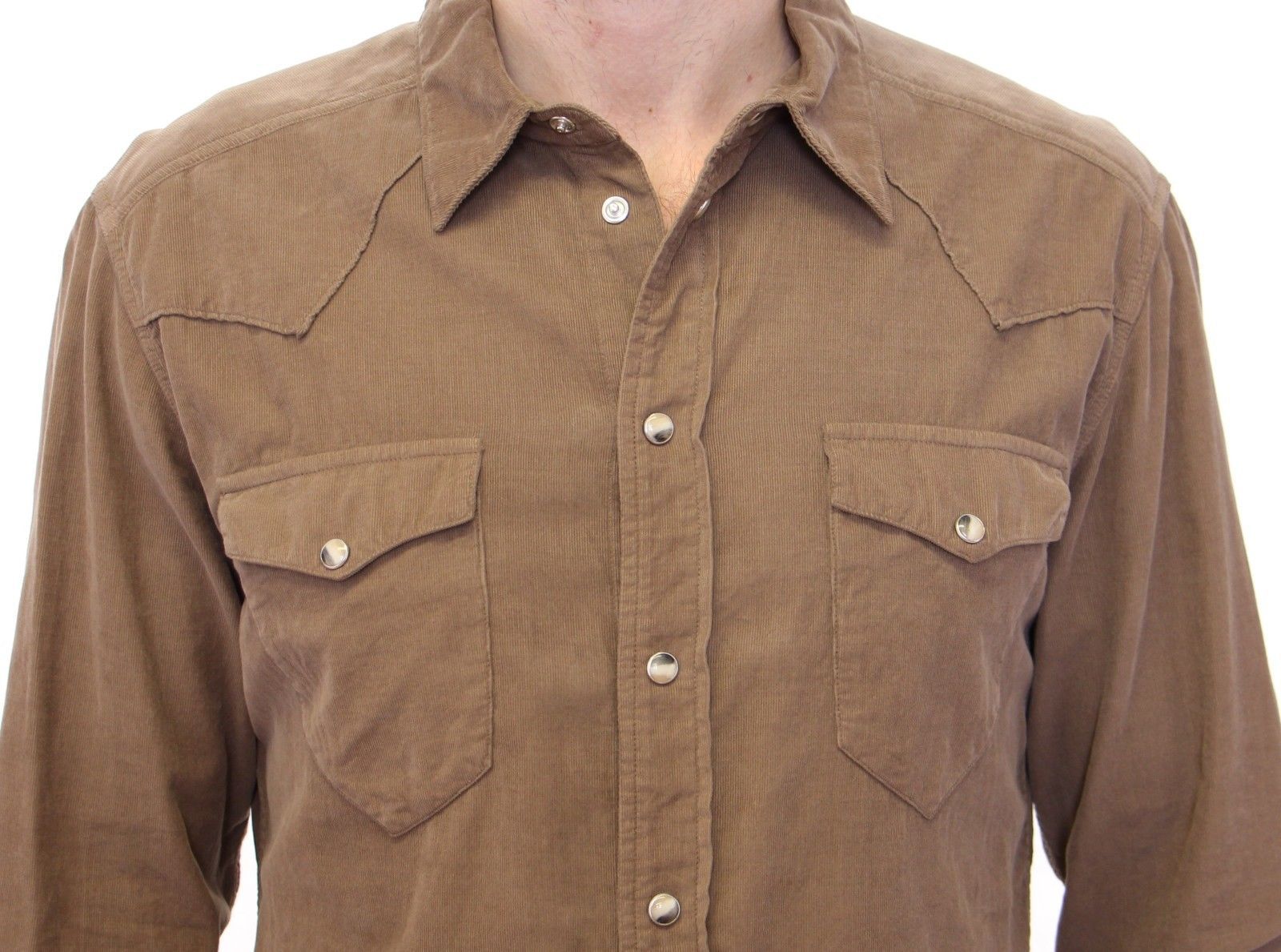 Exclusive Beige Manchester Sicilia Casual Shirt