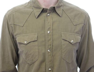 Exclusive Green Manchester Sicilia Casual Shirt