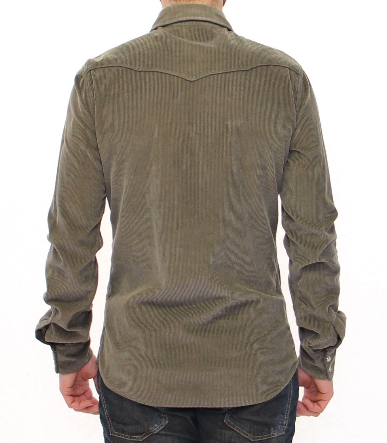 Exclusive Green Manchester Sicilia Casual Shirt
