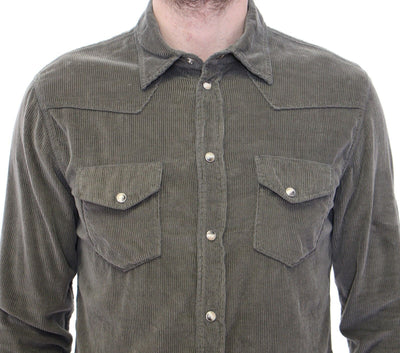 Exclusive Green Manchester Sicilia Casual Shirt