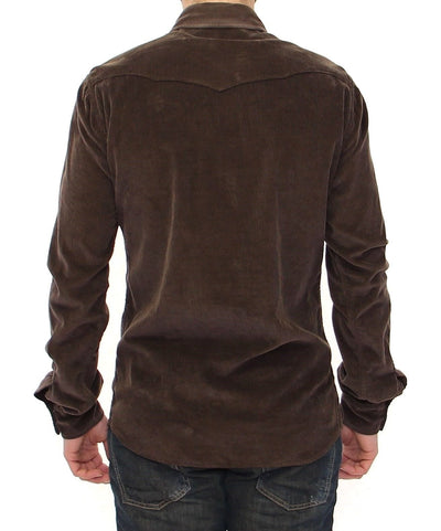Exclusive Brown Manchester Sicilia Casual Shirt