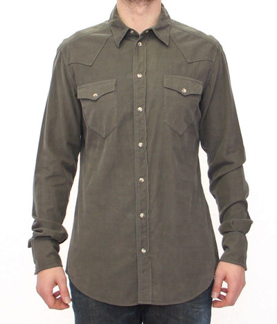 Exclusive Green Manchester Sicilia Casual Shirt