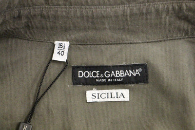 Exclusive Green Manchester Sicilia Casual Shirt