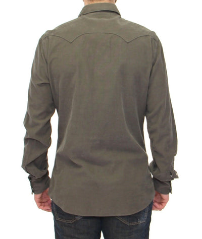 Exclusive Green Manchester Sicilia Casual Shirt