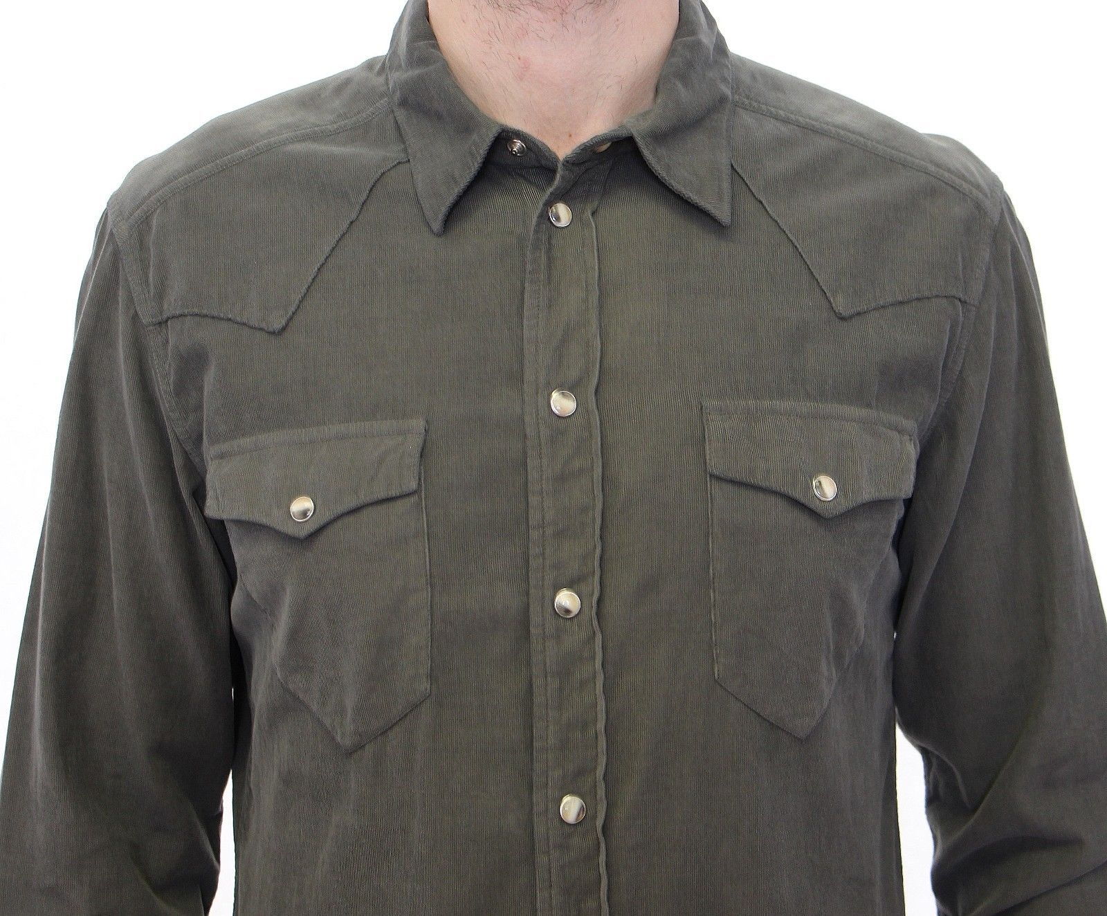 Exclusive Green Manchester Sicilia Casual Shirt