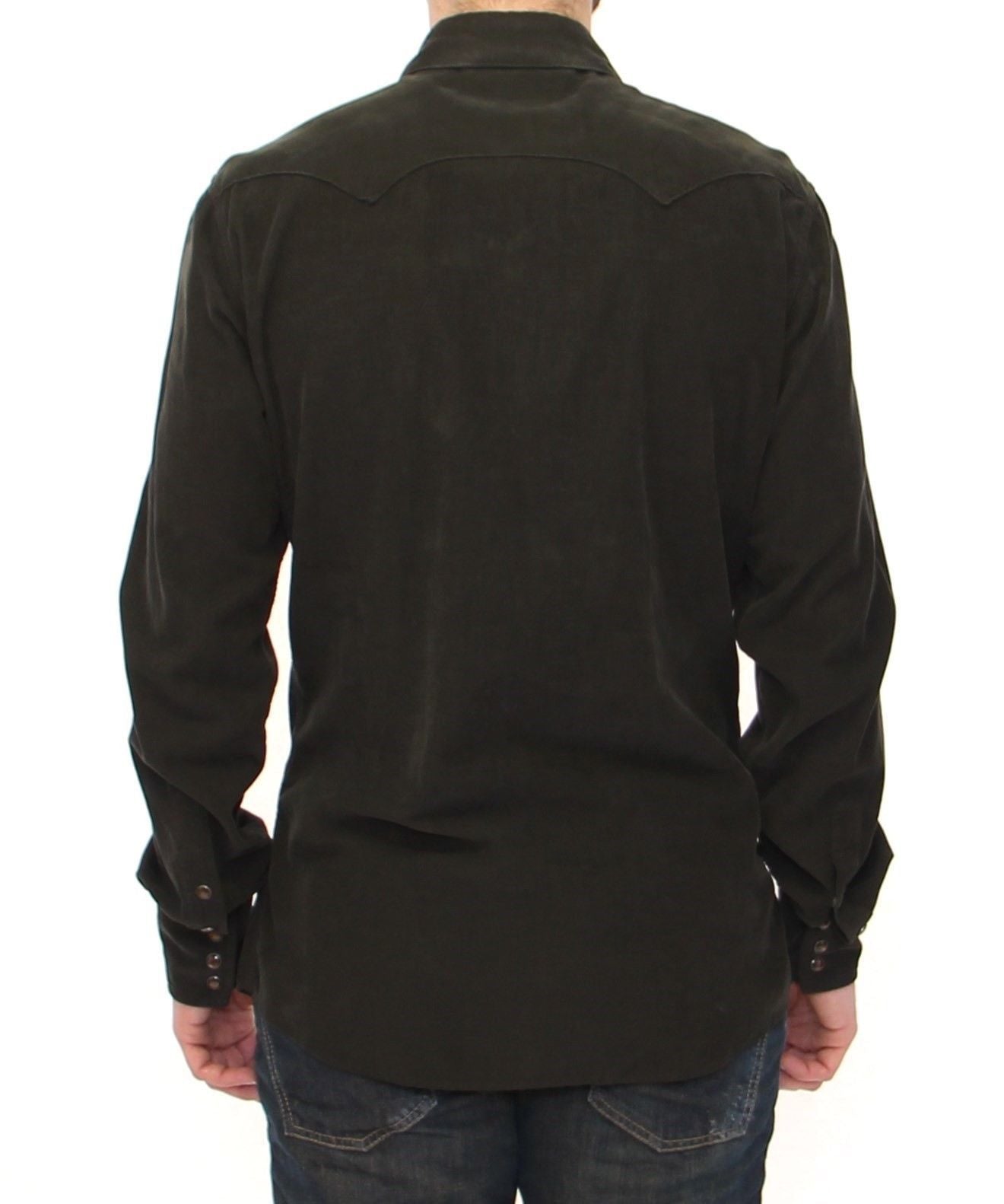 Exclusive Green Manchester Sicilia Casual Shirt