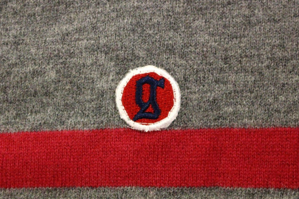 Multicolor stripes wool cardigan sweater