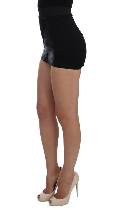 Black Bodycon Skirt Stretch Shaper Shorts