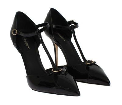 Black Patent Leather Pumps