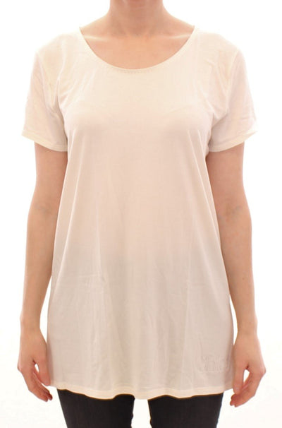 White shortsleeve crewneck t-shirt