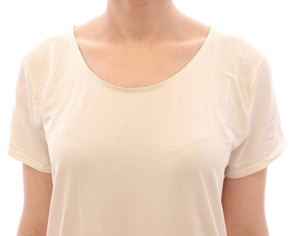 White shortsleeve crewneck t-shirt