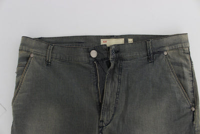 Blue Wash Cotton Stretch Slim Fit Jeans