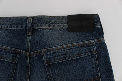 Blue Wash Cotton Regular Fit Jeans