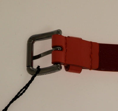 Pink Patent Leather Charm Belt