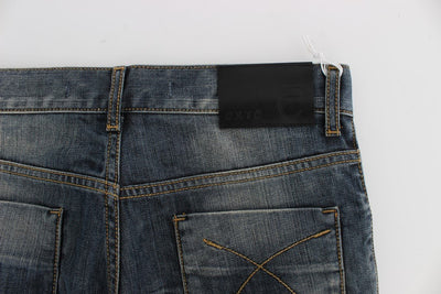 Blue Wash Cotton Regular Fit Jeans