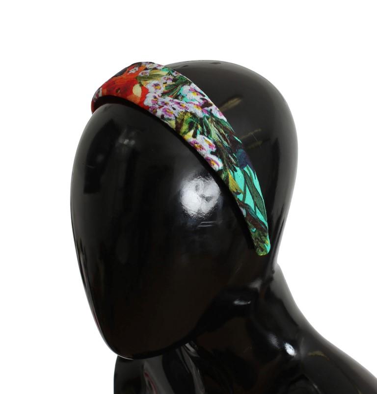 Multicolor Floral Cotton Headband