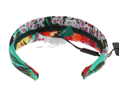 Multicolor Floral Cotton Headband