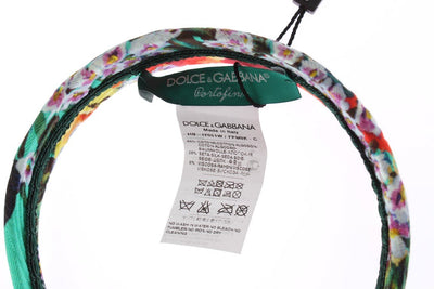 Multicolor Floral Cotton Headband